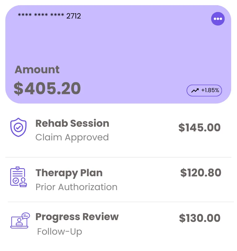 PT Billing Chart